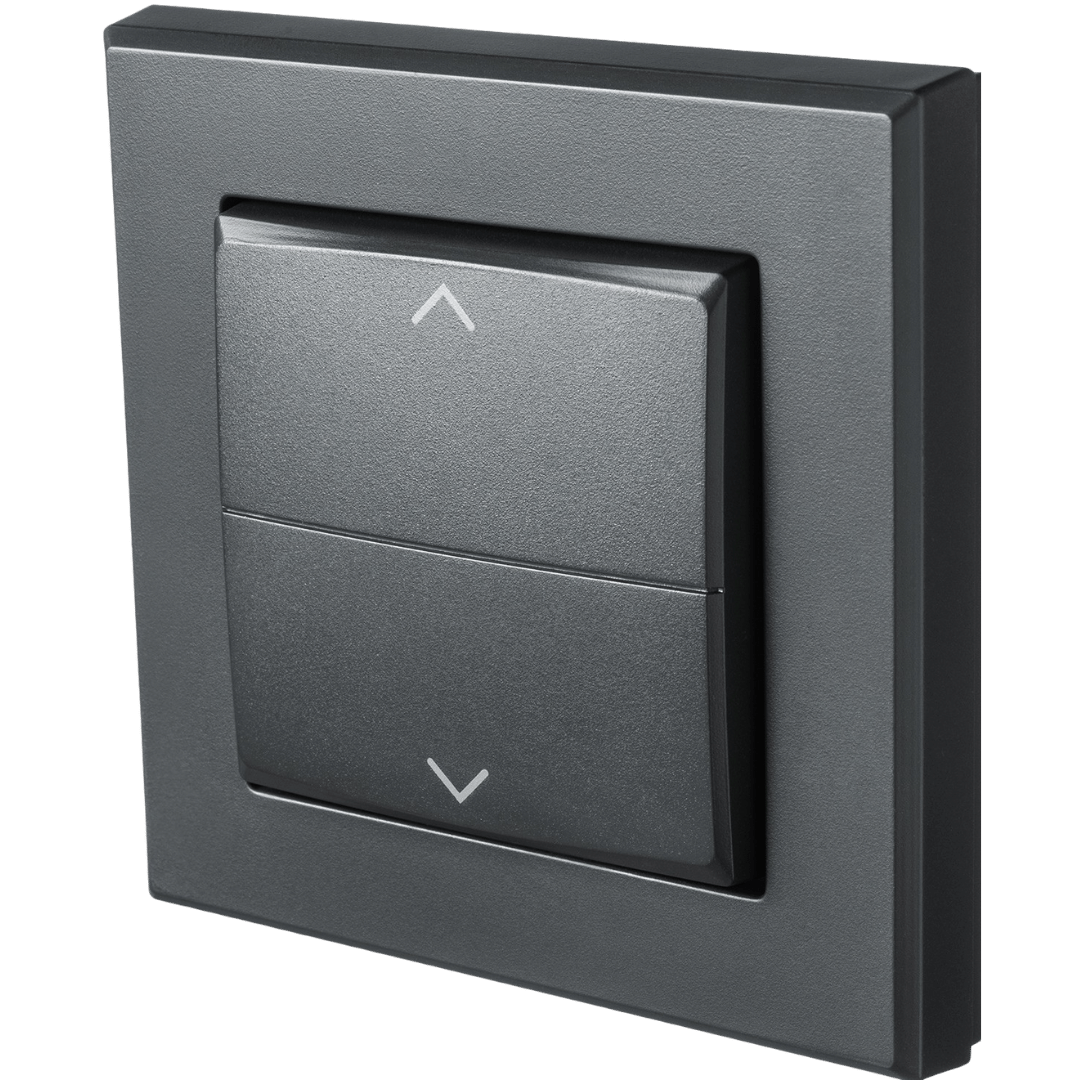 Homematic IP Tasterwippe Markenschalter m. Pfeilen,anthrazit HmIP-BRA-A