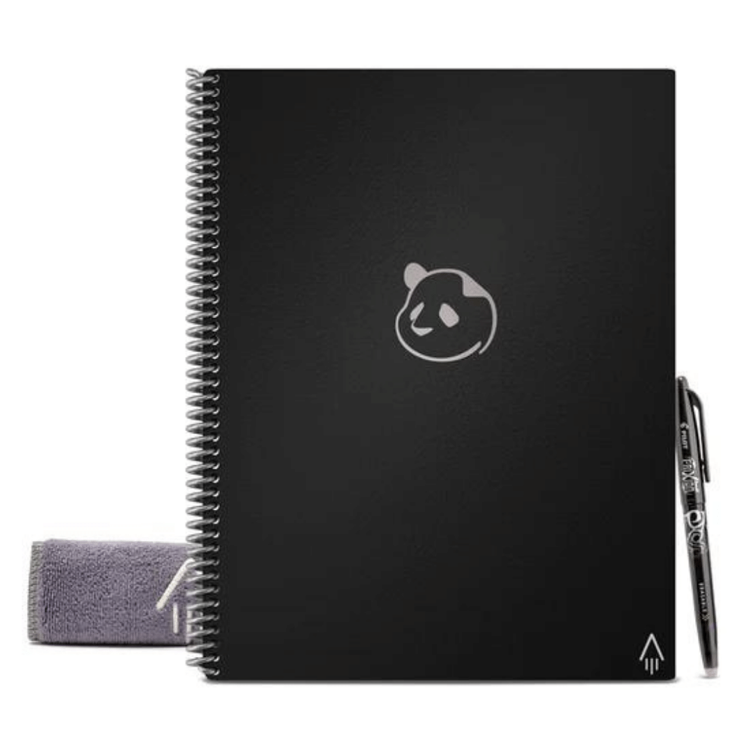 Rocketbook Panda Planner Brief Schwarz