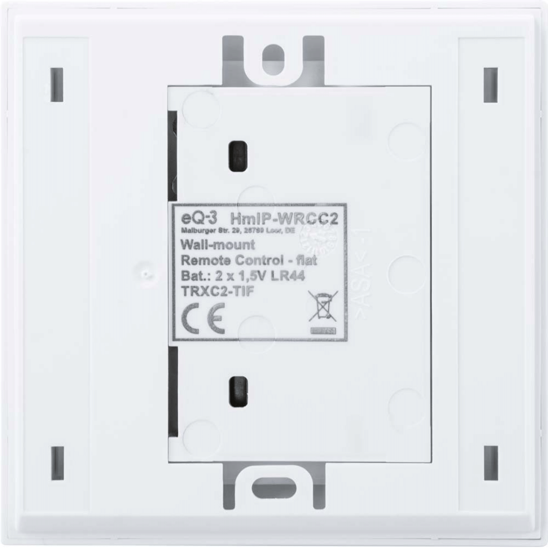 Homematic IP Wandtaster – flach HmIP-WRCC2