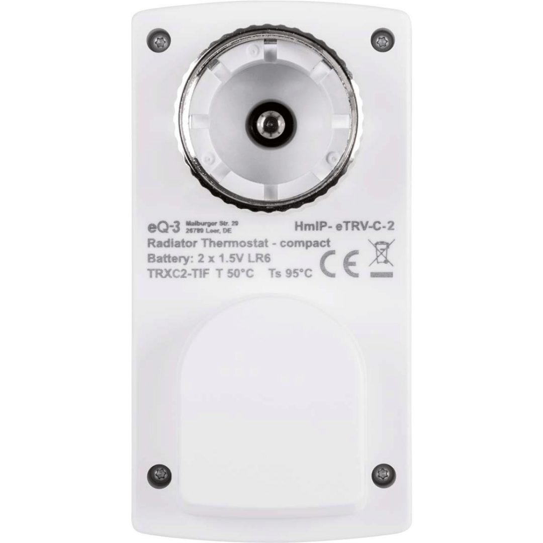 Homematic IP Heizkörperthermostat – kompakt HmIP-eTRV-C-2