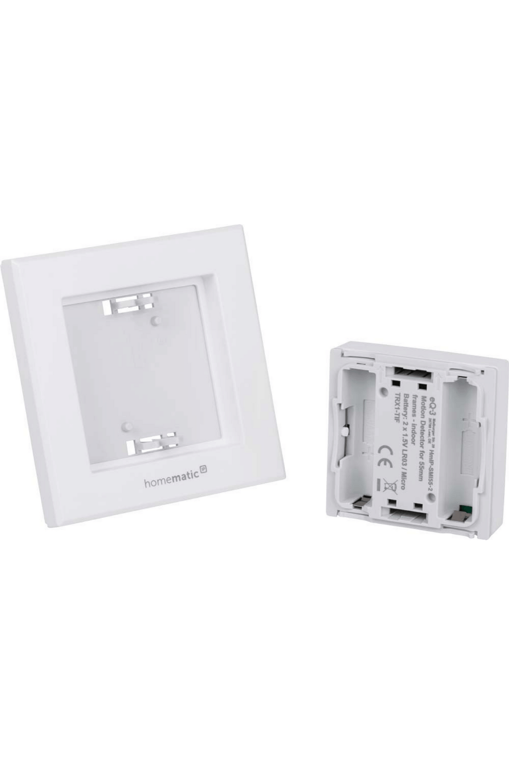 Homematic IP Wired Bewegungsmelder für 55er Rahmen – innen HmIP-SMI55-2