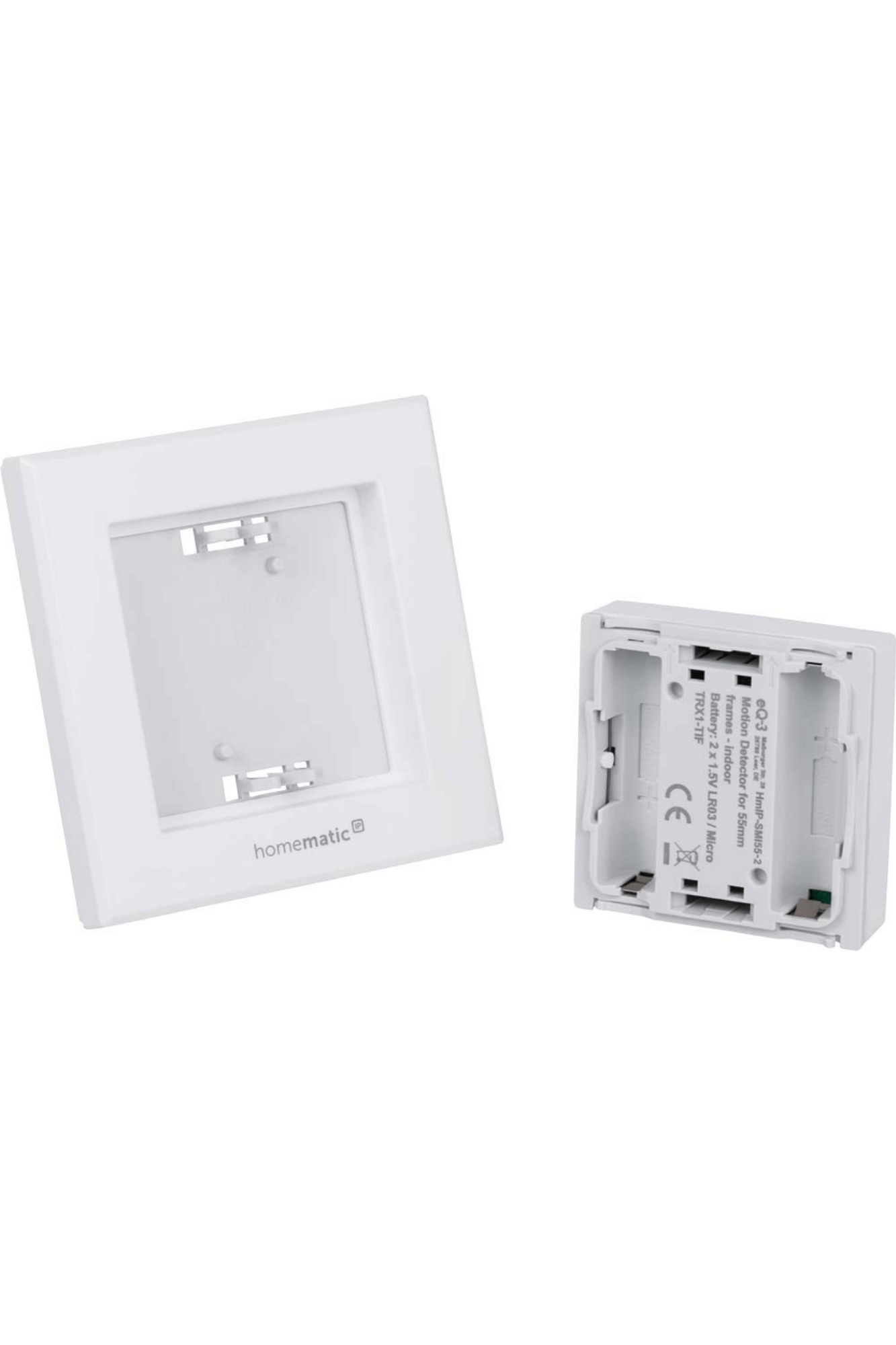 Homematic IP Wired Bewegungsmelder für 55er Rahmen – innen HmIP-SMI55-2