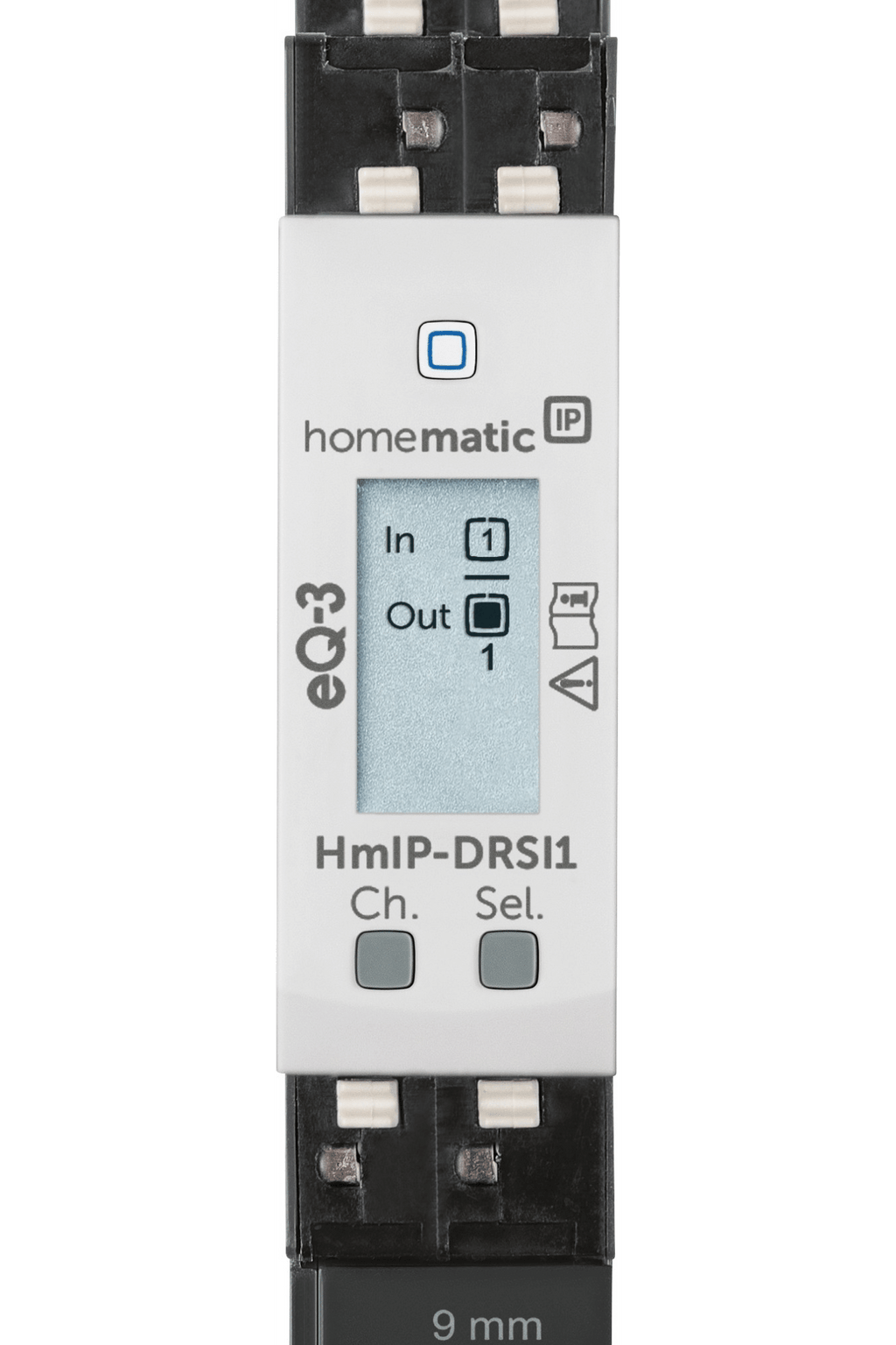 Homematic IP Schaltaktor für Hutschienenmontage - 1-fach HmIP-DRSI1