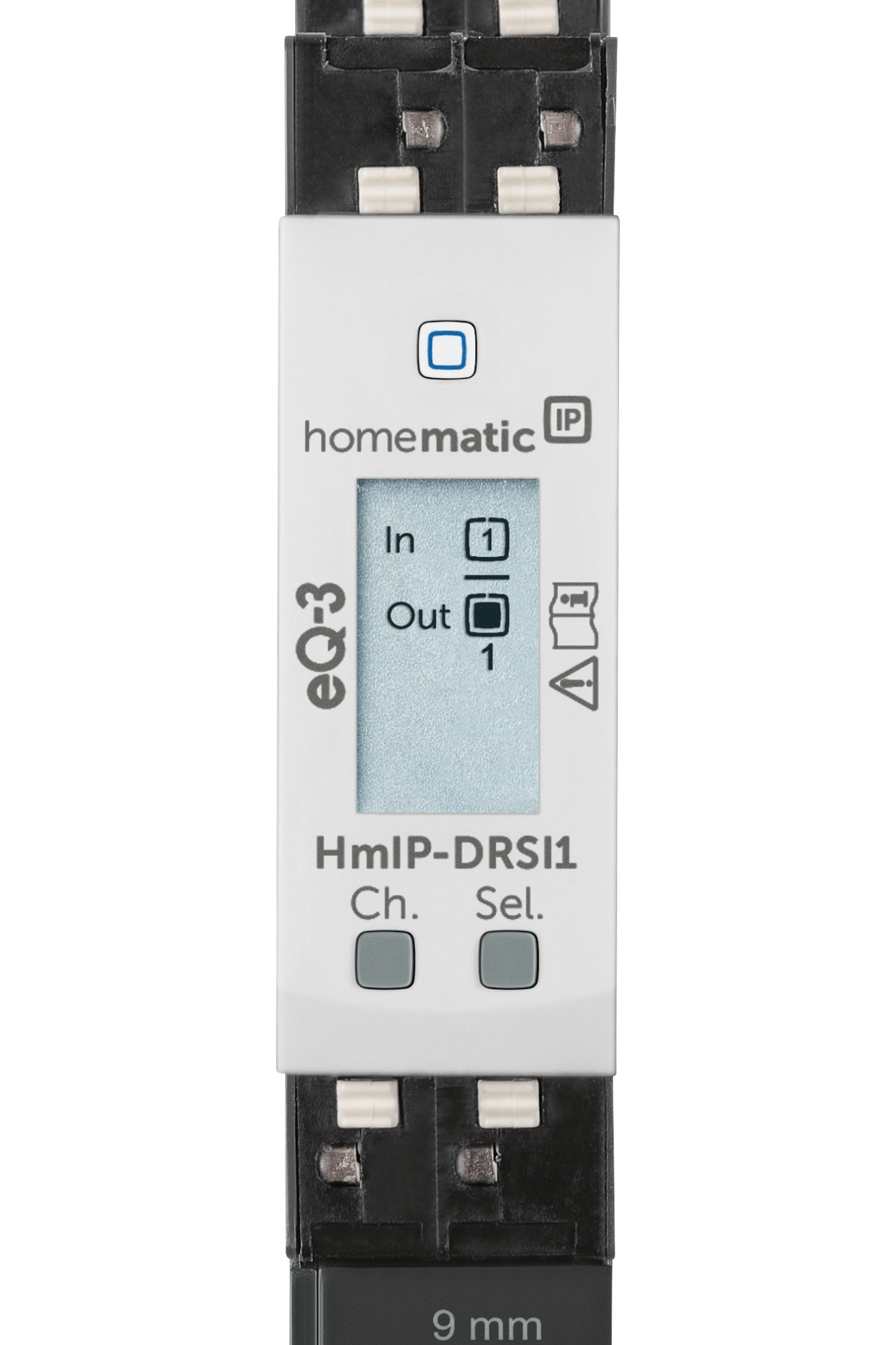 Homematic IP Schaltaktor für Hutschienenmontage - 1-fach HmIP-DRSI1