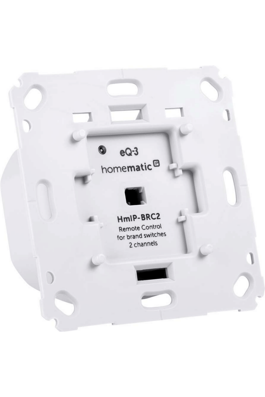 Homematic IP Wandtaster für Markenschalter – 2-fach HmIP-BRC2
