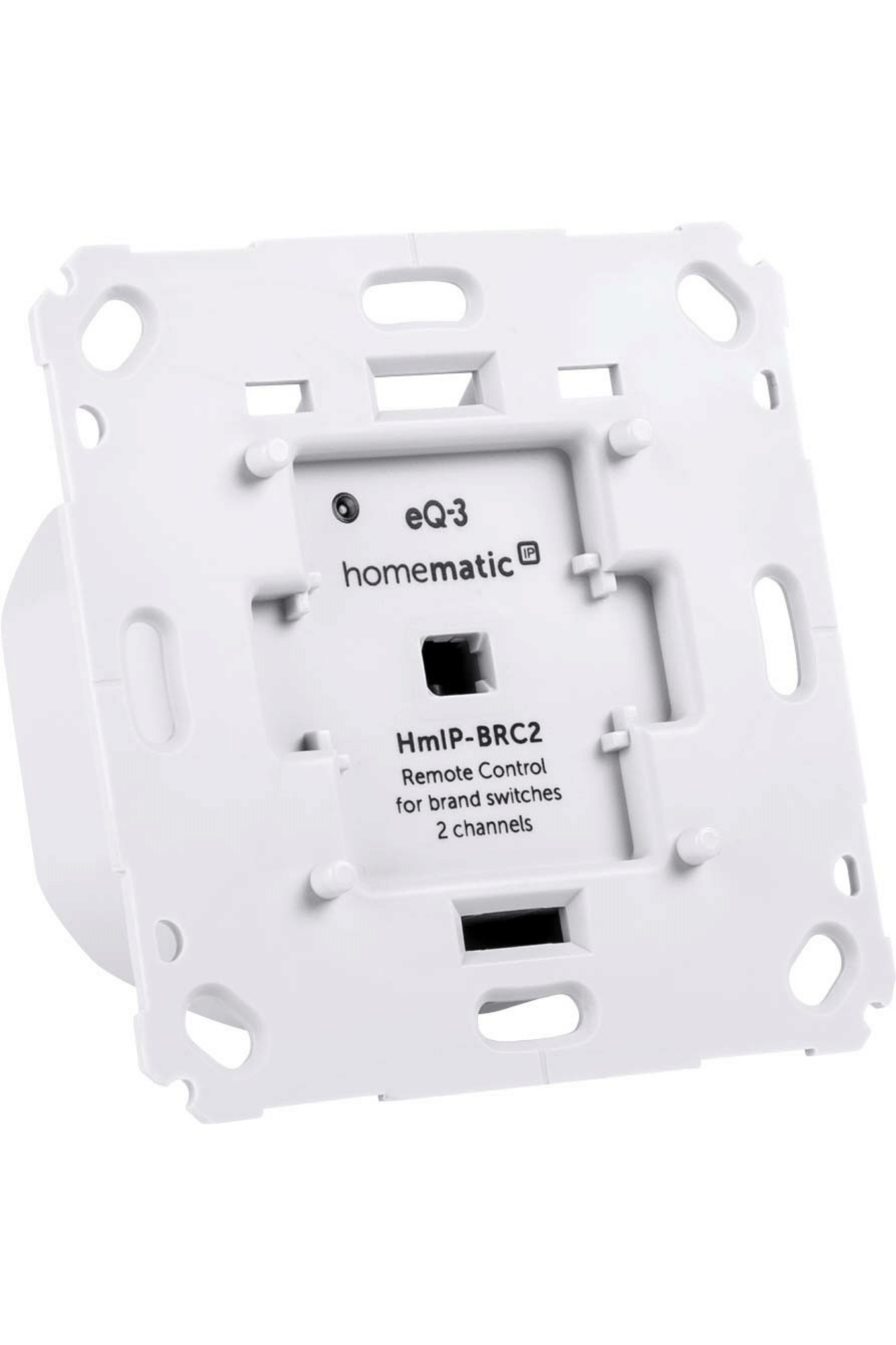 Homematic IP Wandtaster für Markenschalter – 2-fach HmIP-BRC2