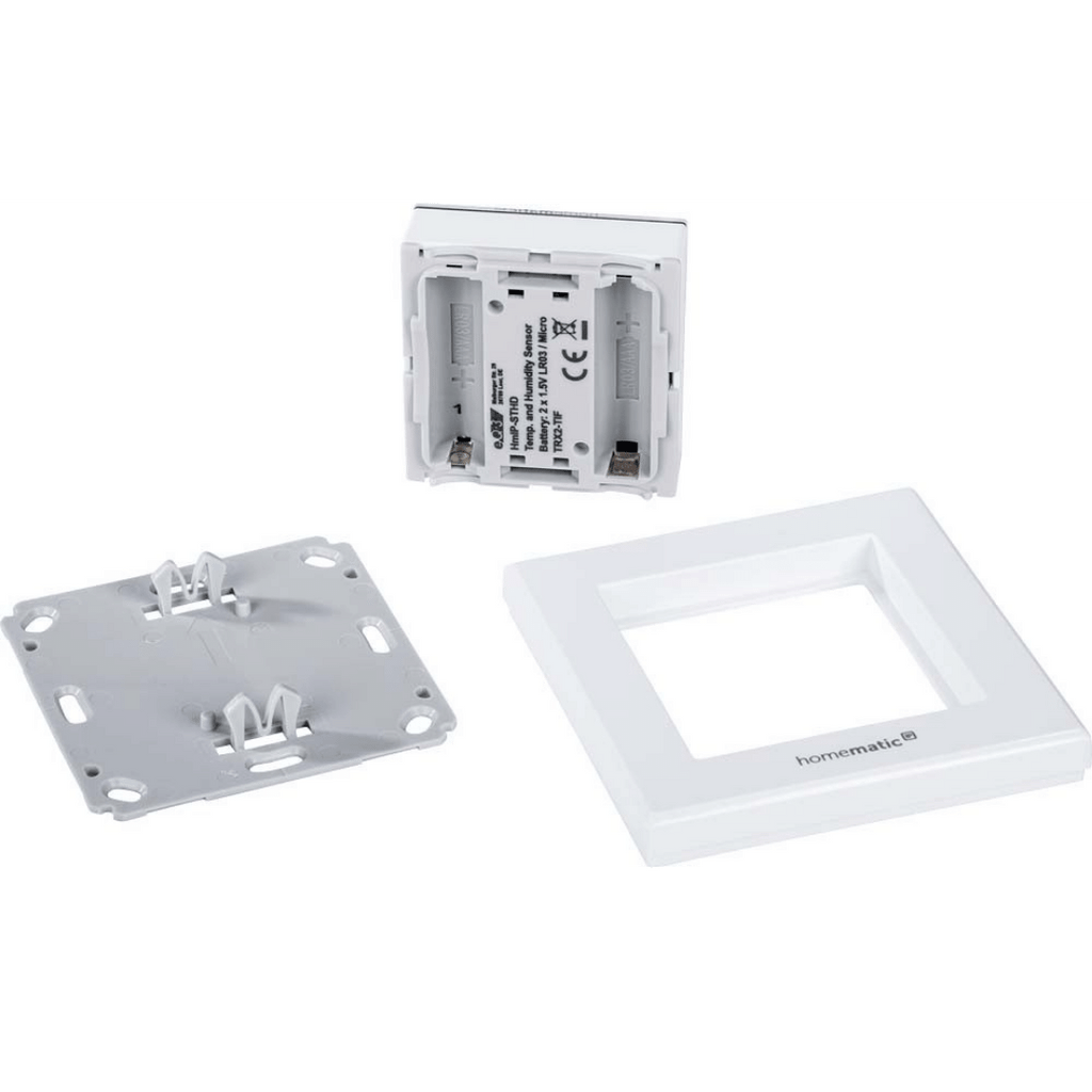 Homematic IP-Temperatur/FeuchtSensor mit Display innen HmIP-STHD