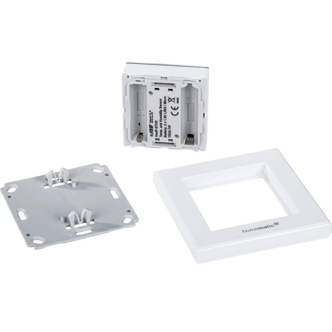 Homematic IP-Temperatur/FeuchtSensor mit Display innen HmIP-STHD