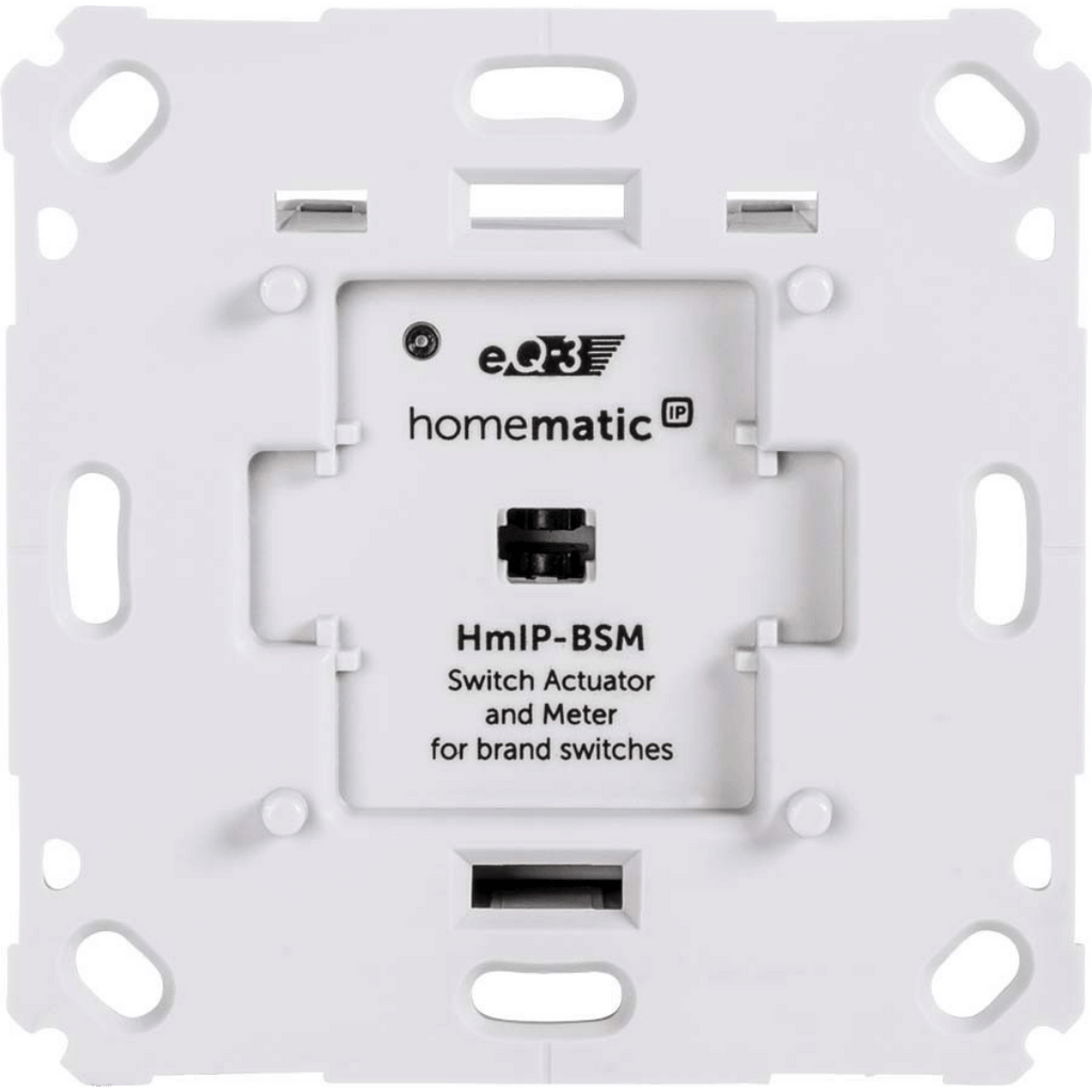 Homematic IP Schalt-Mess-Aktor für Markenschalter HmIP-BSM
