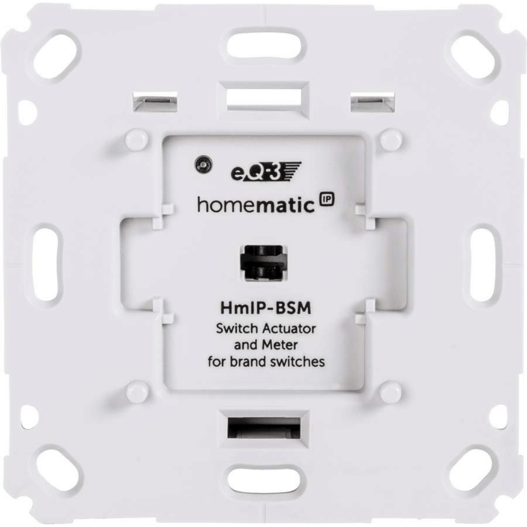Homematic IP Schalt-Mess-Aktor für Markenschalter HmIP-BSM