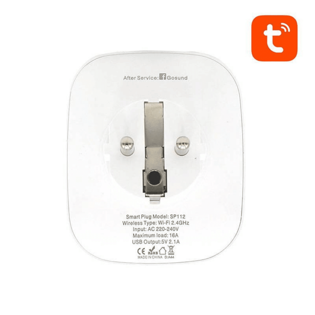 Gosund NiteBird SP112, Smart Wi-Fi Plug, WLAN Steckdose mit 2x USB