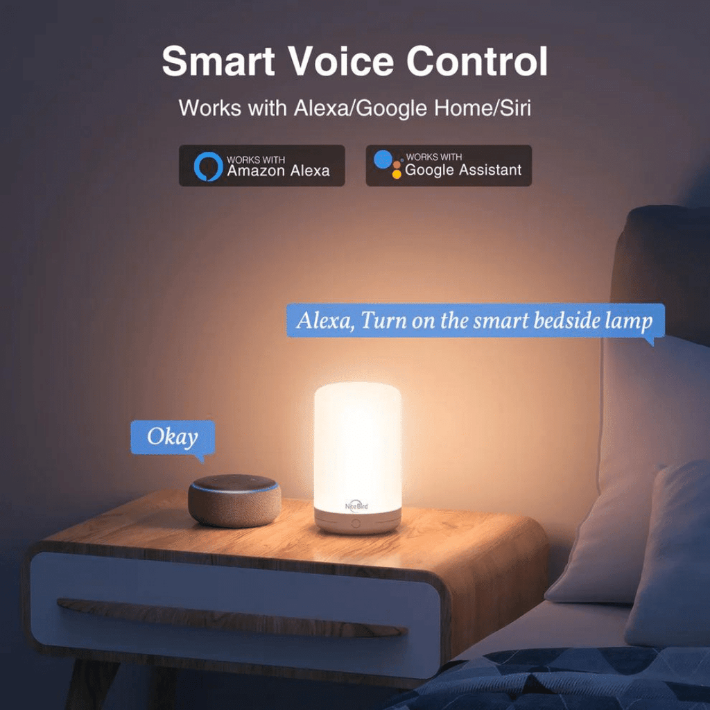 NiteBird Wi-Fi Smart Tischlampe LB3