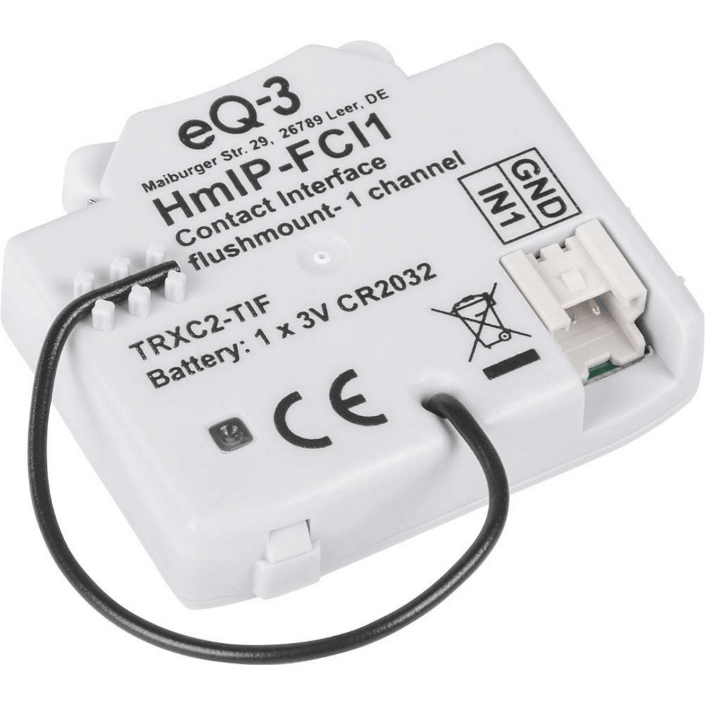 Homematic IP Kontakt-Schnittstelle Unterputz – 1-fach HmIP-FCI1