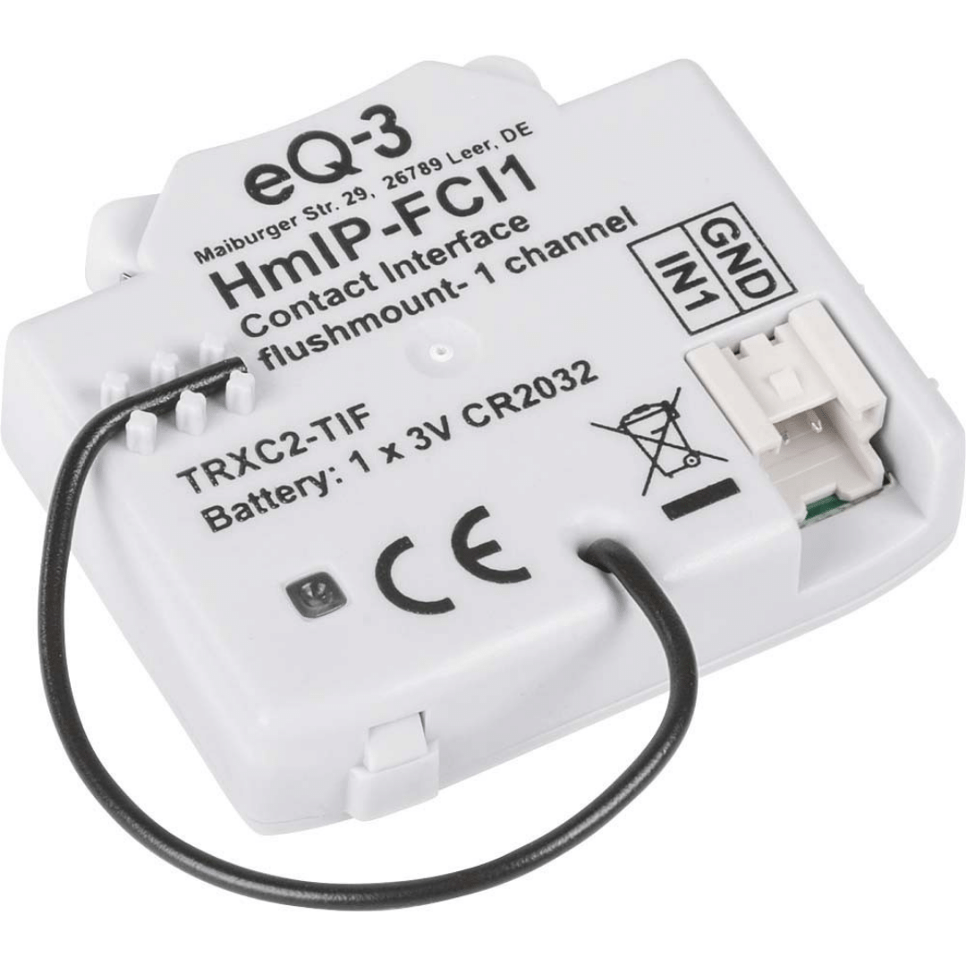 Homematic IP Kontakt-Schnittstelle Unterputz – 1-fach HmIP-FCI1
