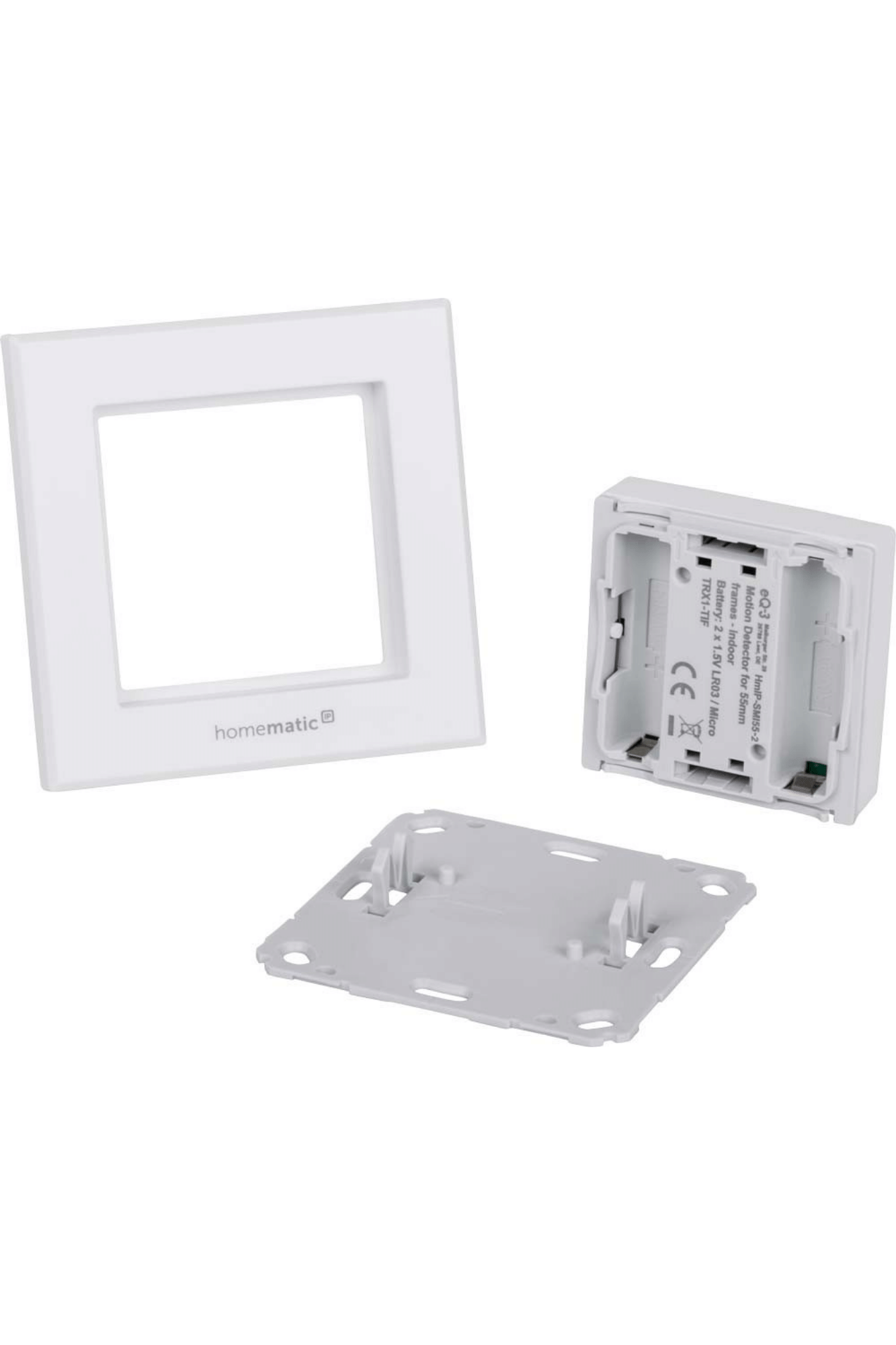 Homematic IP Wired Bewegungsmelder für 55er Rahmen – innen HmIP-SMI55-2