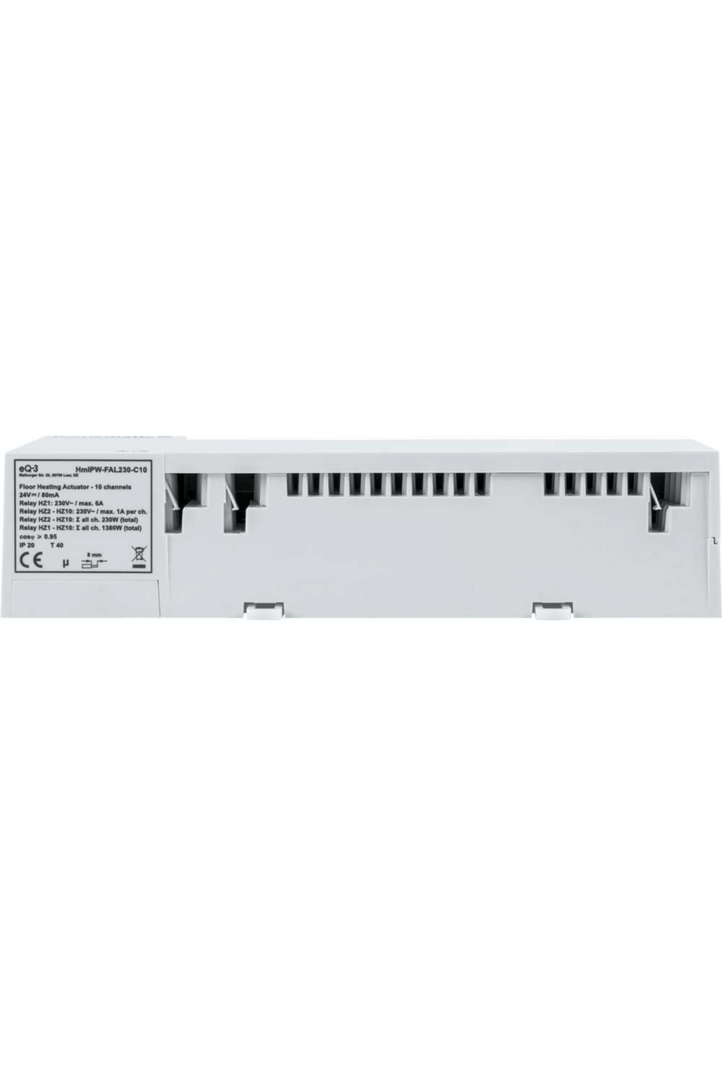 Homematic IP Wired Fußbodenheizungsaktor – 10-fach 230 V - 10-fach HmIPW-FAL230-C10