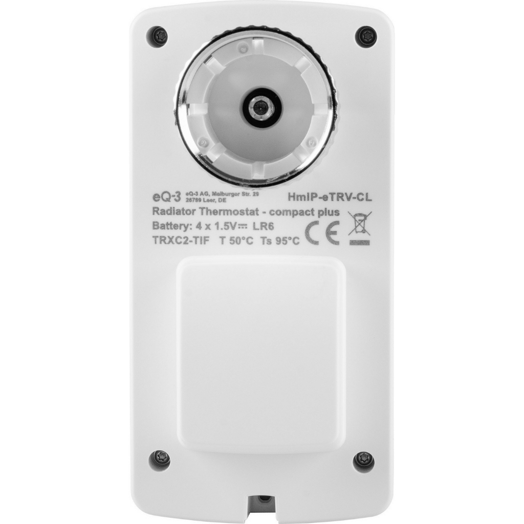 Homematic IP Heizkörperthermostat – kompakt plus HmIP-eTRV-CL