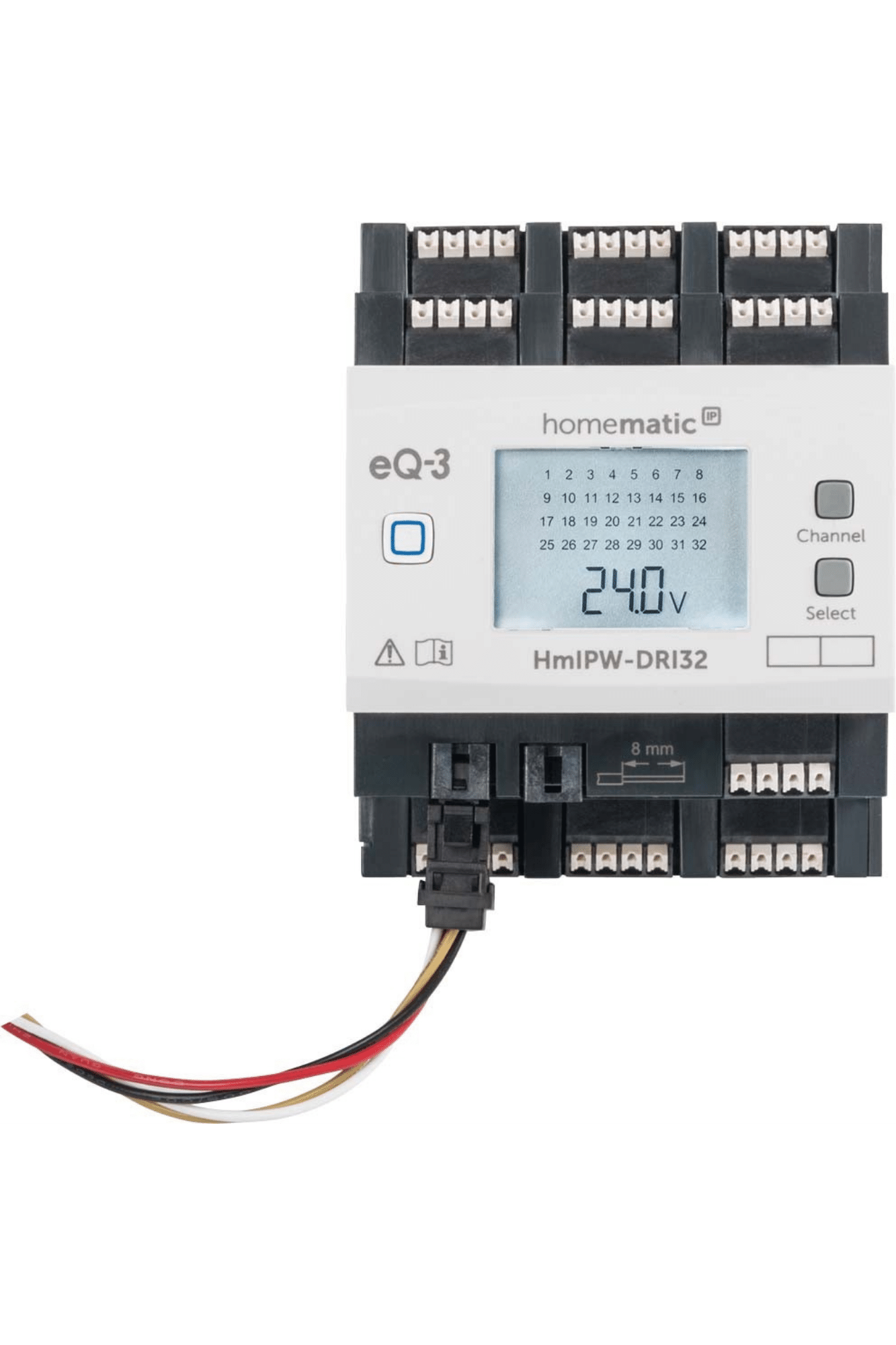 Homematic IP Wired Eingangsmodul – 32-fach - 32-fach HmIPW-DRI32