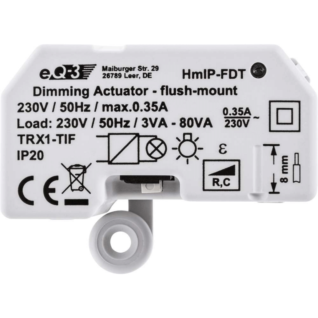Homematic IP Dimmaktor Unterputz HmIP-FDT