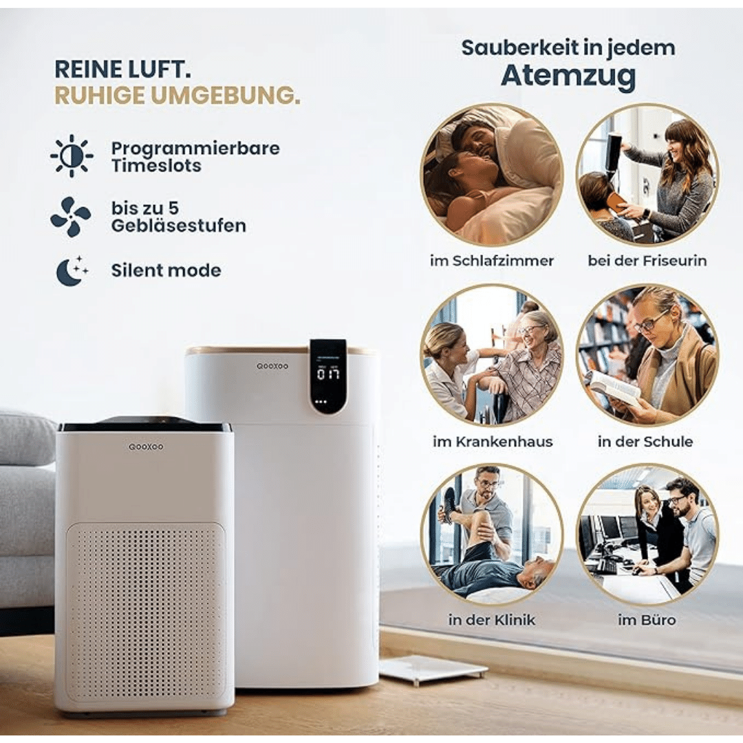 QooXoo QX Pure3-Luftreiniger