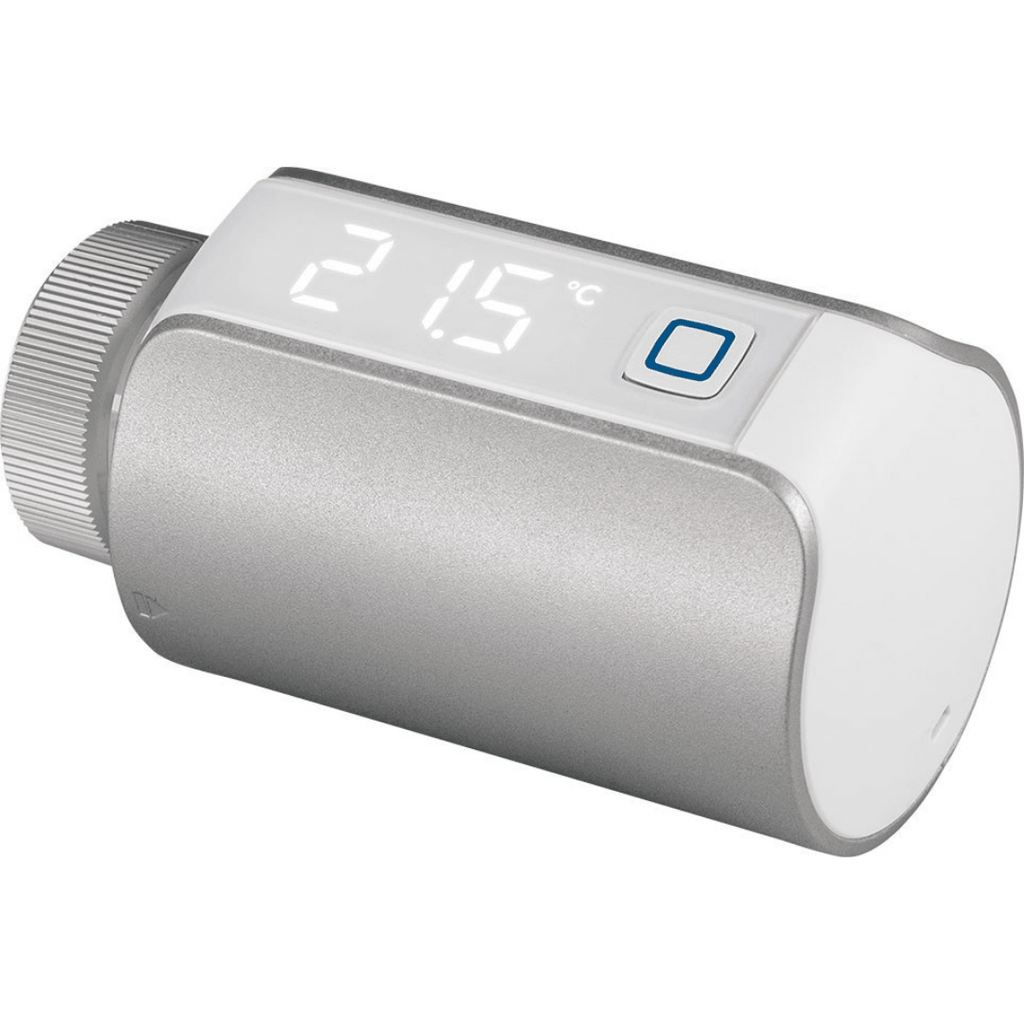 Homematic IP Heizkörperthermostat – Evo, silber HmIP-eTRV-E-S