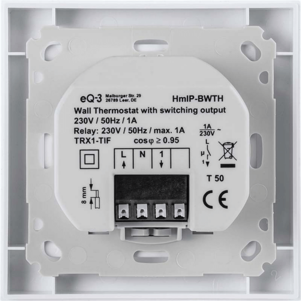 Homematic IP Wandthermostat mit Schaltausgang HmIP-BWTH