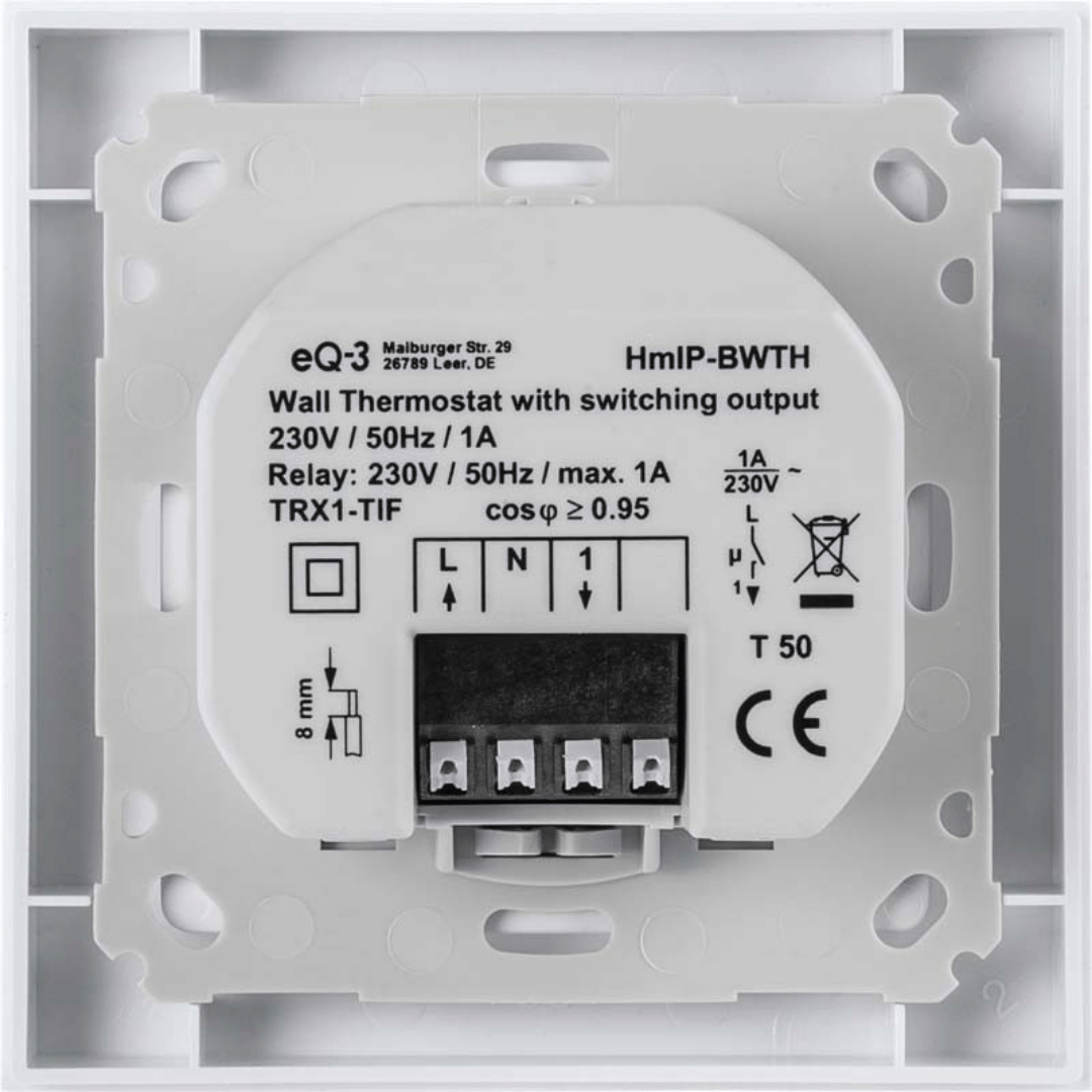 Homematic IP Wandthermostat mit Schaltausgang HmIP-BWTH