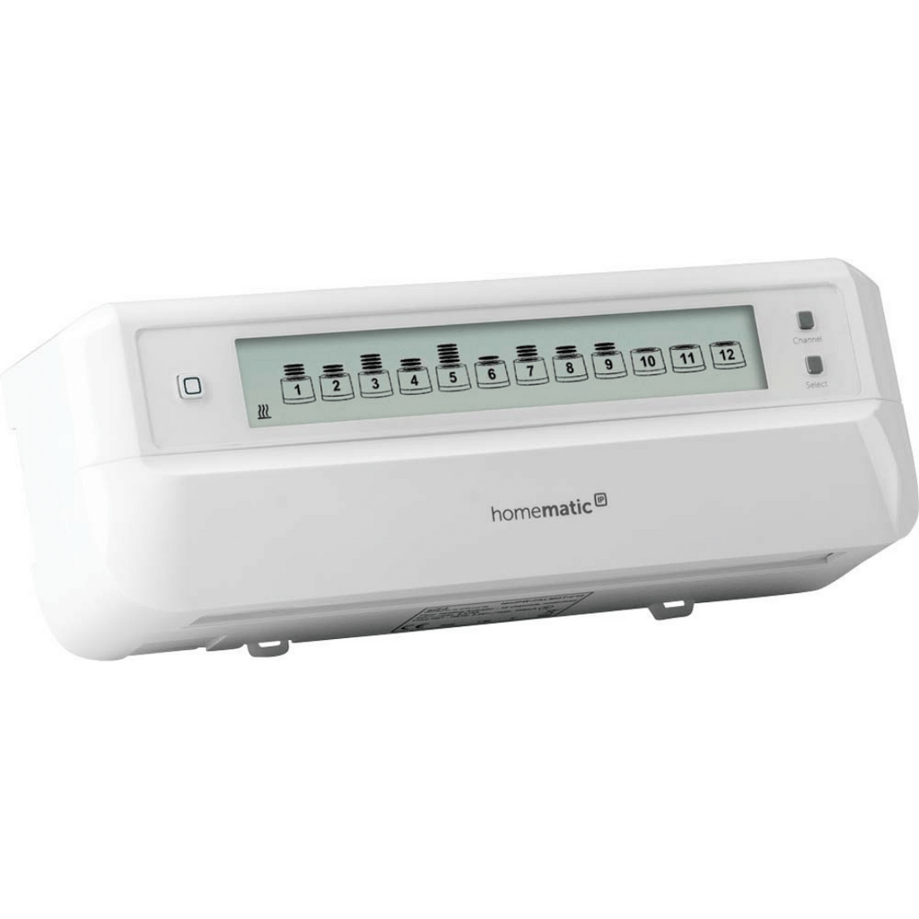 Homematic IP Wired Fußbodenheizungcontroller – 12-Kanäle, motorisch HmIPW-FALMOT-C12