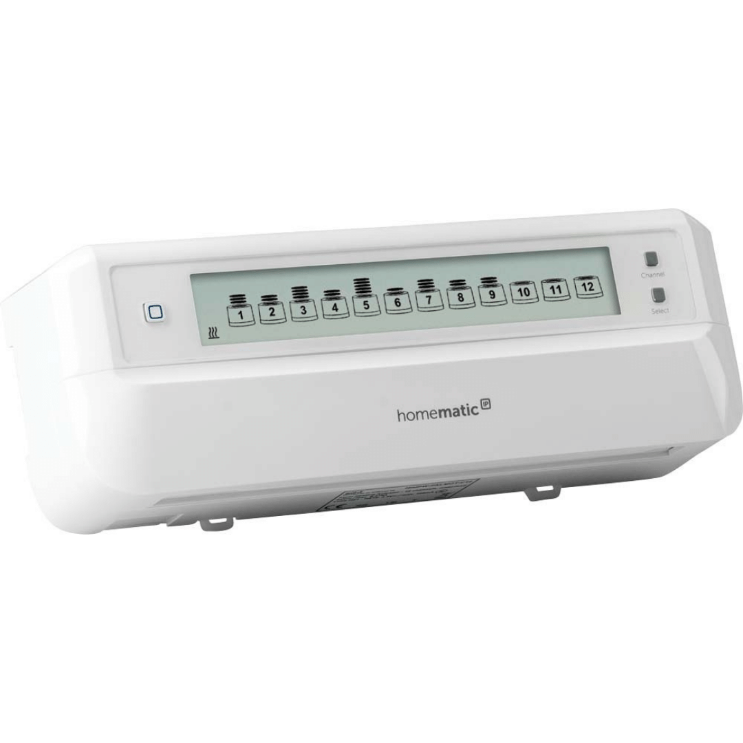 Homematic IP Wired Fußbodenheizungcontroller – 12-Kanäle, motorisch HmIPW-FALMOT-C12