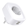 Gosund Smart Wi-Fi Plug,16A WLAN Steckdose mit 2x USB 2 Stück