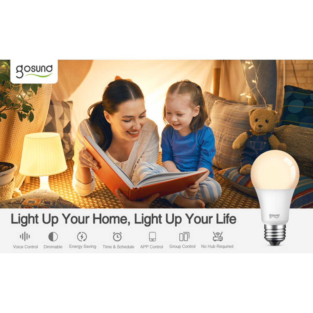Gosund Smart LED-Glühbirne LB1 2er Pack