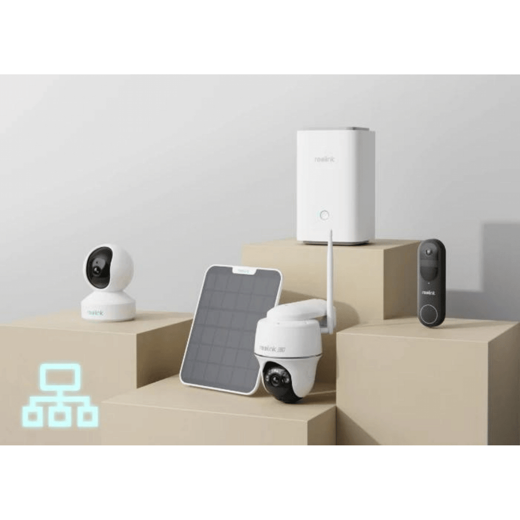 Reolink Home Hub Kabelloses Sicherheitssystem mit verschlüsseltem lokalem Speicher und Multi-Geräte-Verwaltung