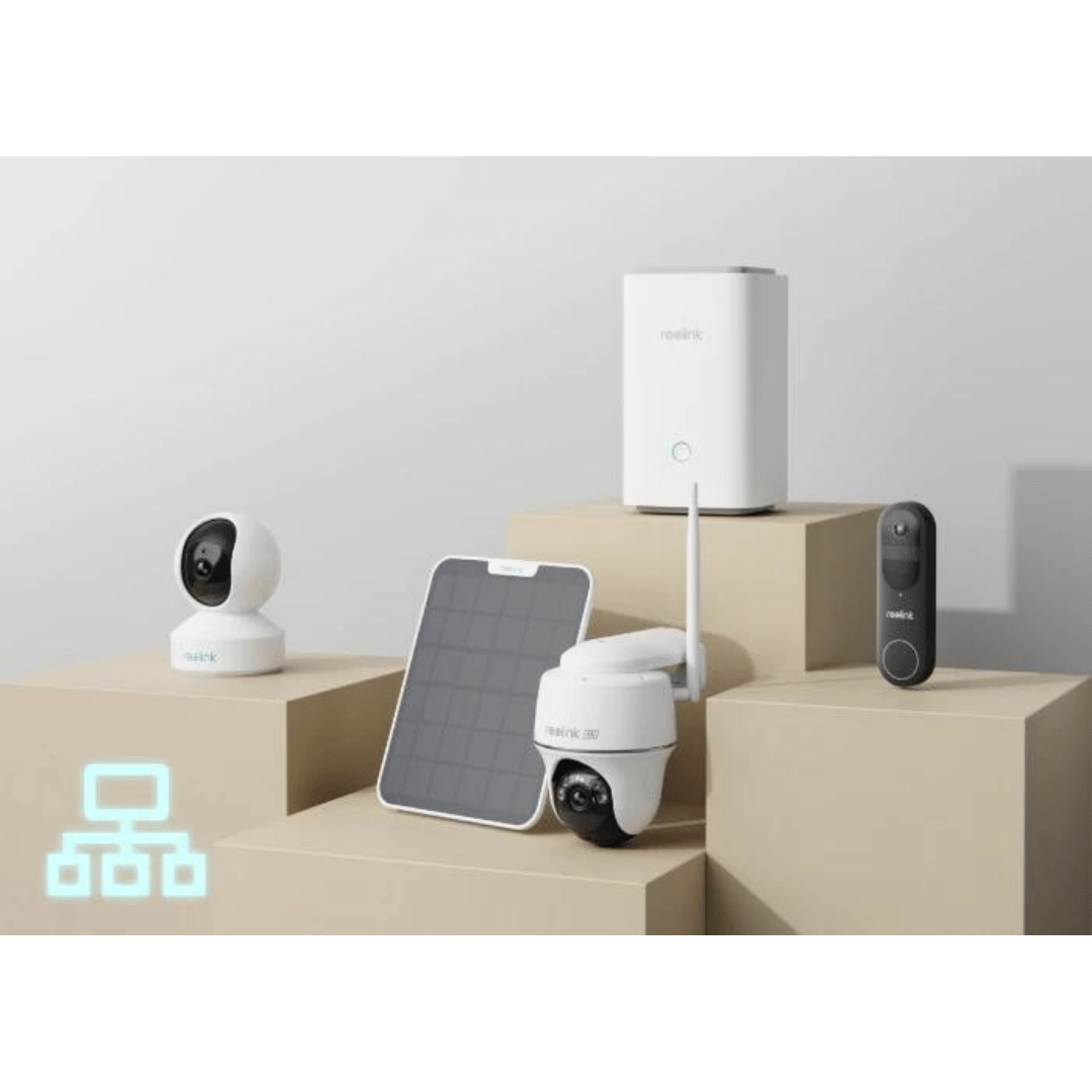 Reolink Home Hub Kabelloses Sicherheitssystem mit verschlüsseltem lokalem Speicher und Multi-Geräte-Verwaltung