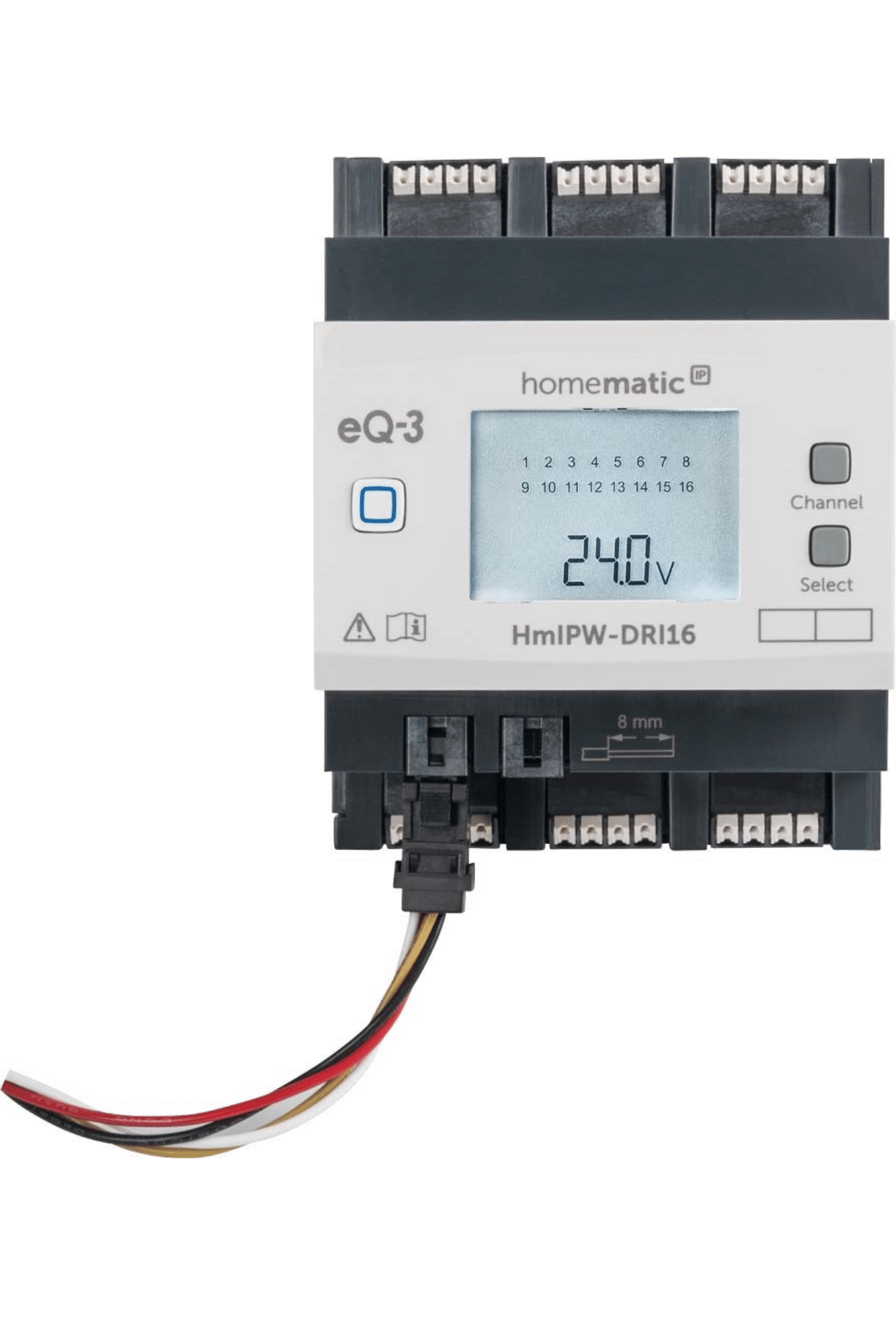 Homematic IP Wired Eingangsmodul – 32-fach - 16-fach HmIPW-DRI16