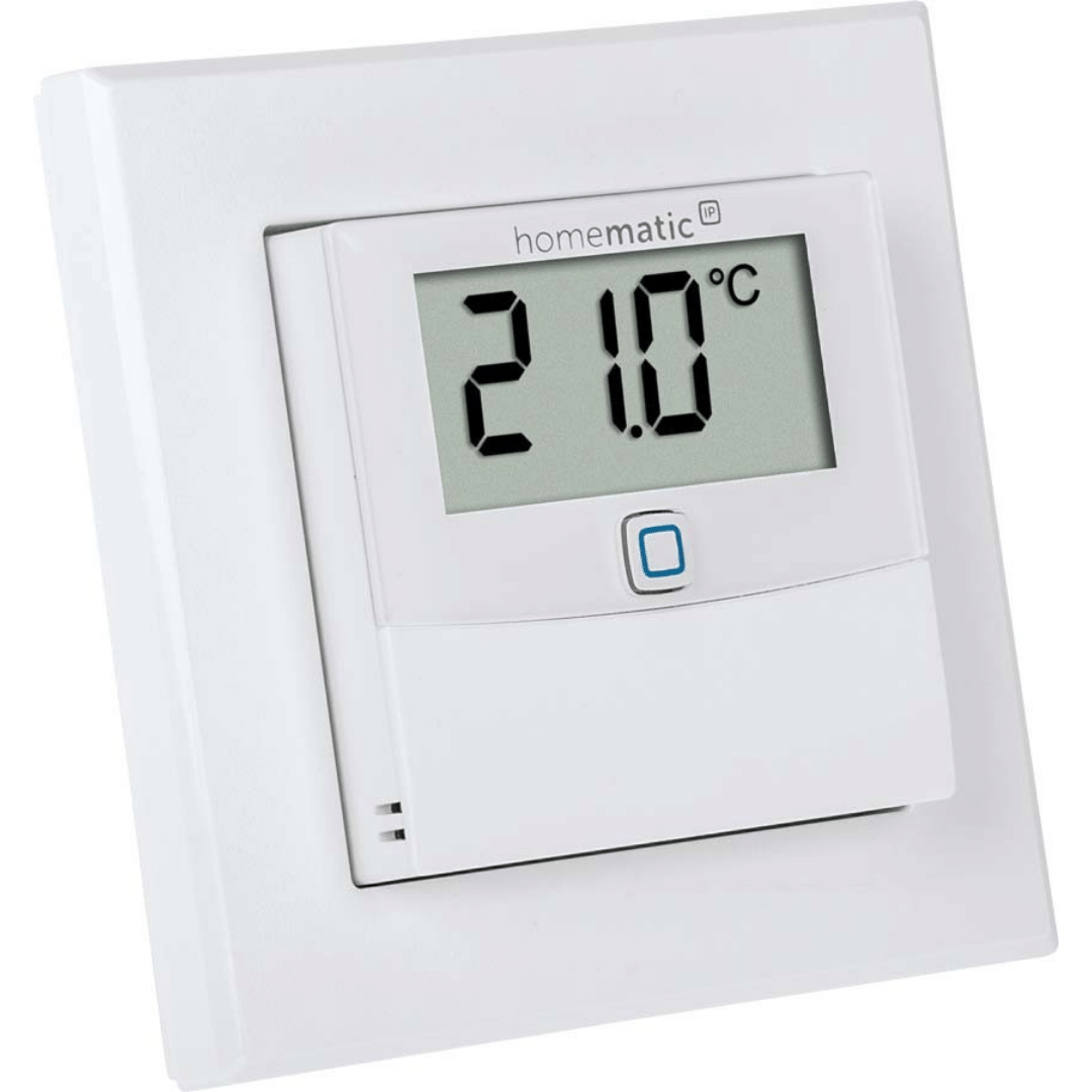 Homematic IP-Temperatur/FeuchtSensor mit Display innen HmIP-STHD