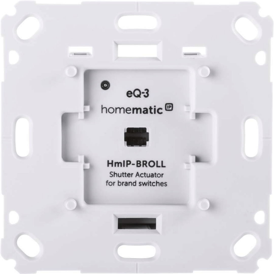 Homematic IP Rolladenaktor für Markenschalter HmIP-BROLL