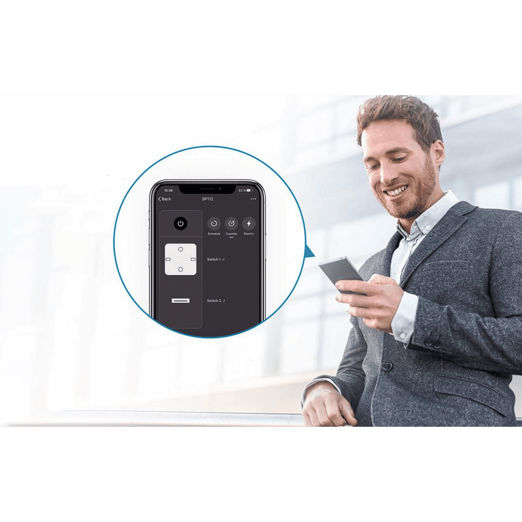 Gosund NiteBird SP112, Smart Wi-Fi Plug, WLAN Steckdose mit 2x USB