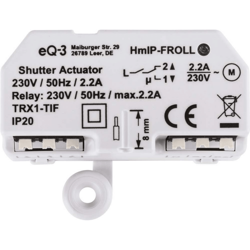 Homematic IP Rolladenaktor Unterputz HmIP-FROLL