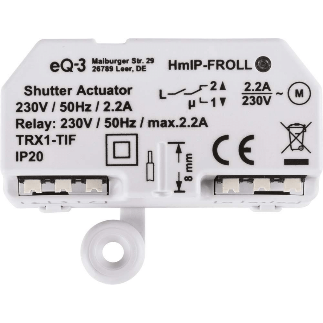 Homematic IP Rolladenaktor Unterputz HmIP-FROLL