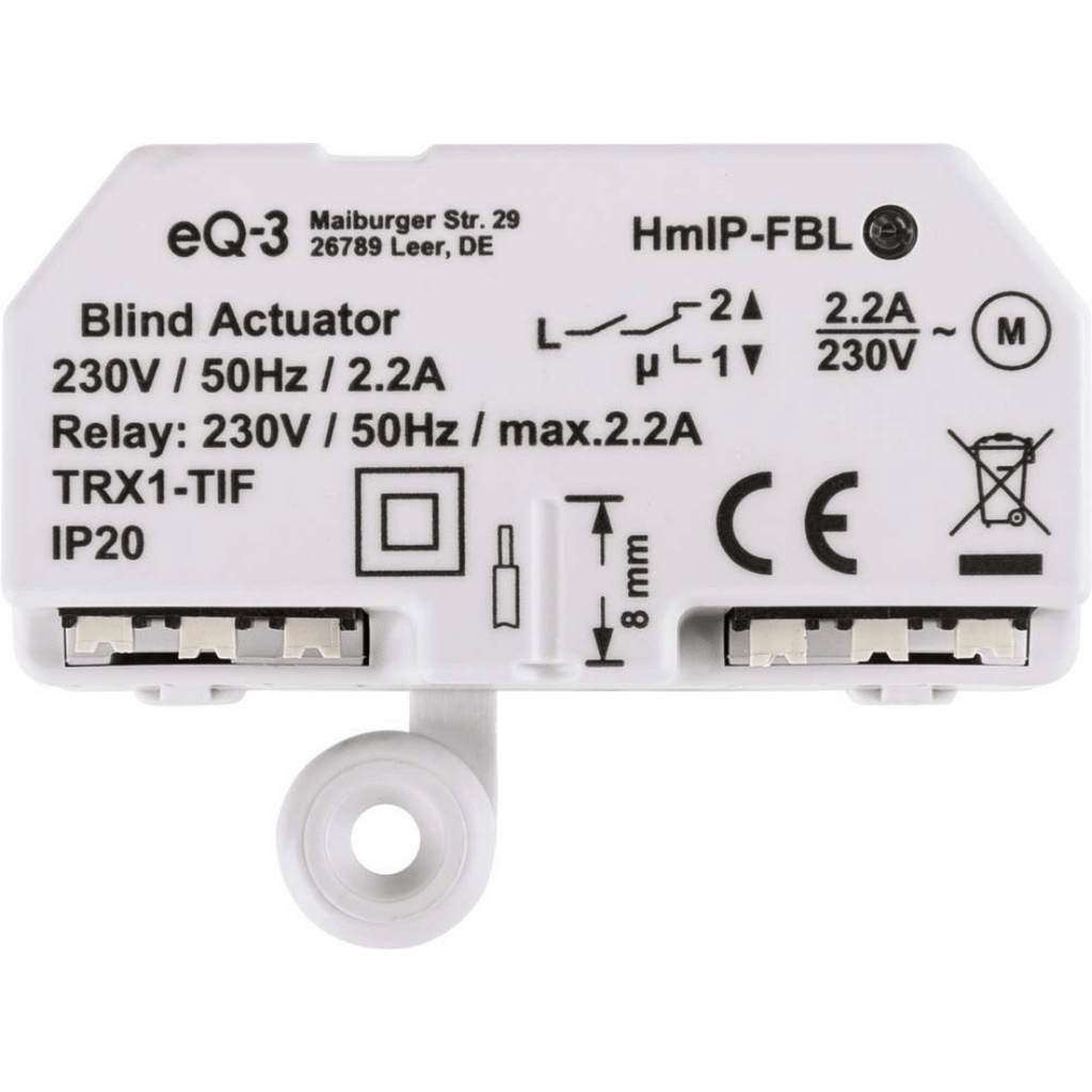 Homematic IP Jalousieaktor Unterputz HmIP-FBL