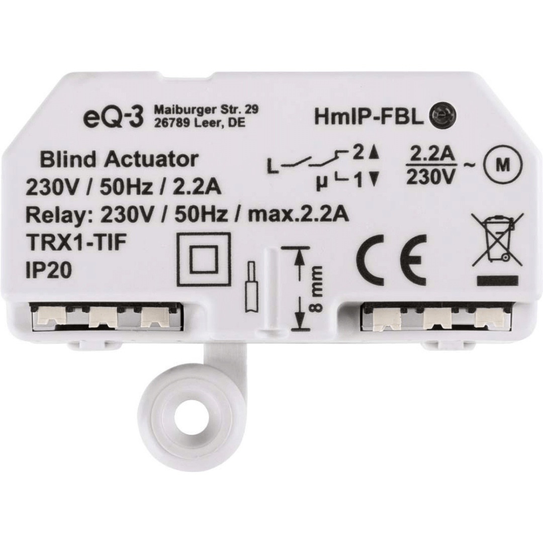 Homematic IP Jalousieaktor Unterputz HmIP-FBL