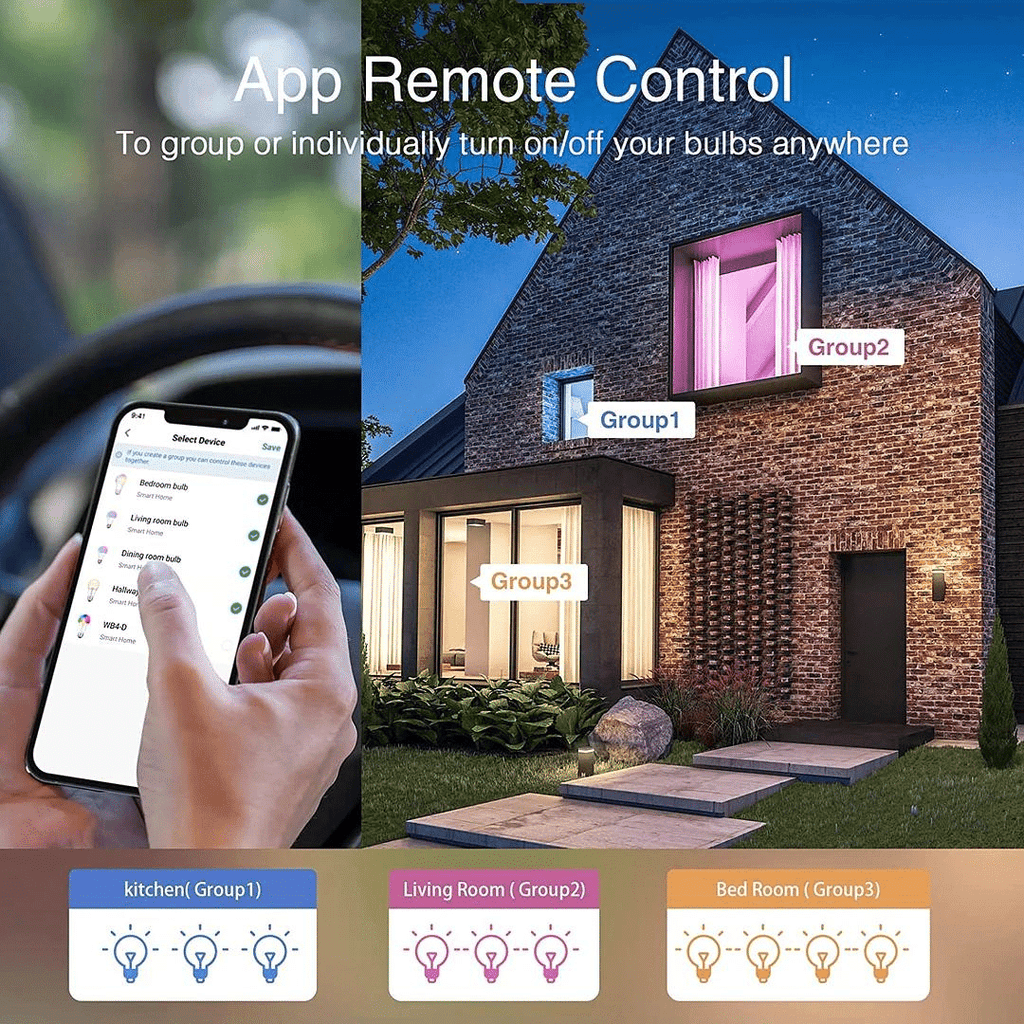 Gosund Wi-Fi Smart Glühbirne WB4