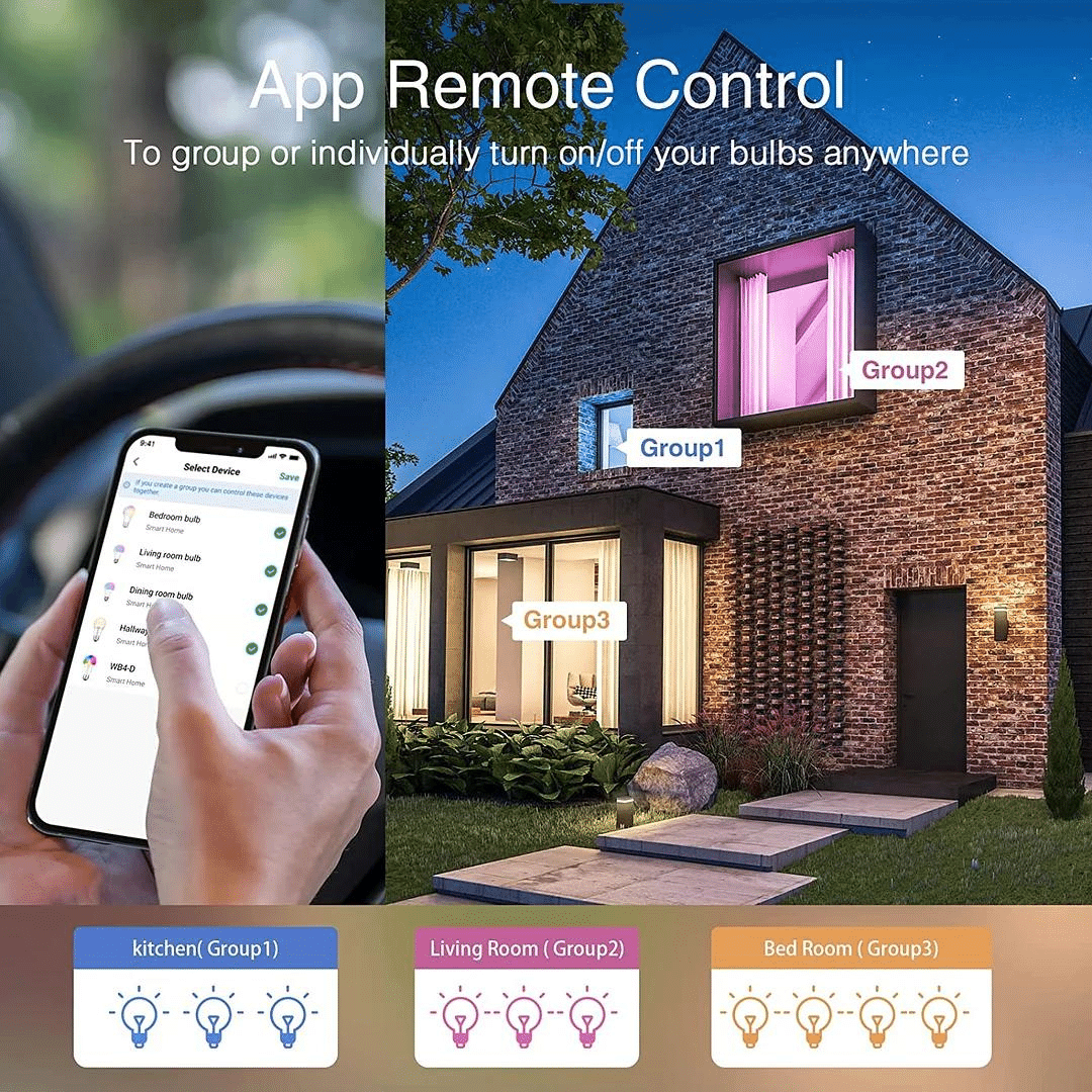 Gosund Wi-Fi Smart Glühbirne WB4
