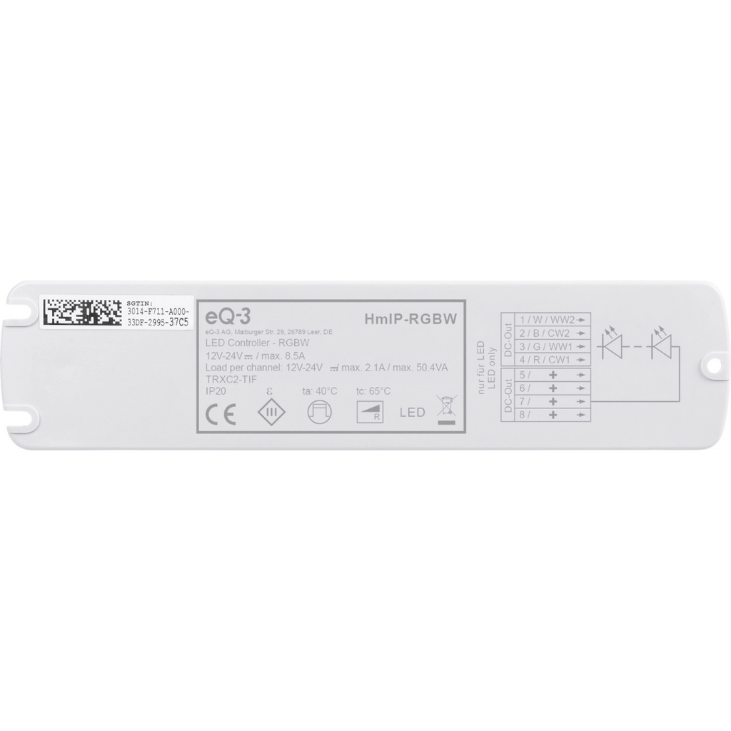 Homematic IP LED Controller RGBW HmIP-RGBW