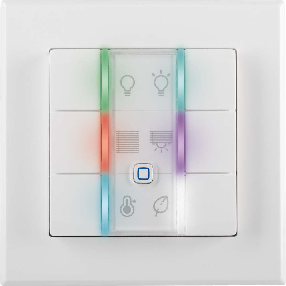 Homematic IP Wired Wandtaster – 6-fach HmIPW-WRC6