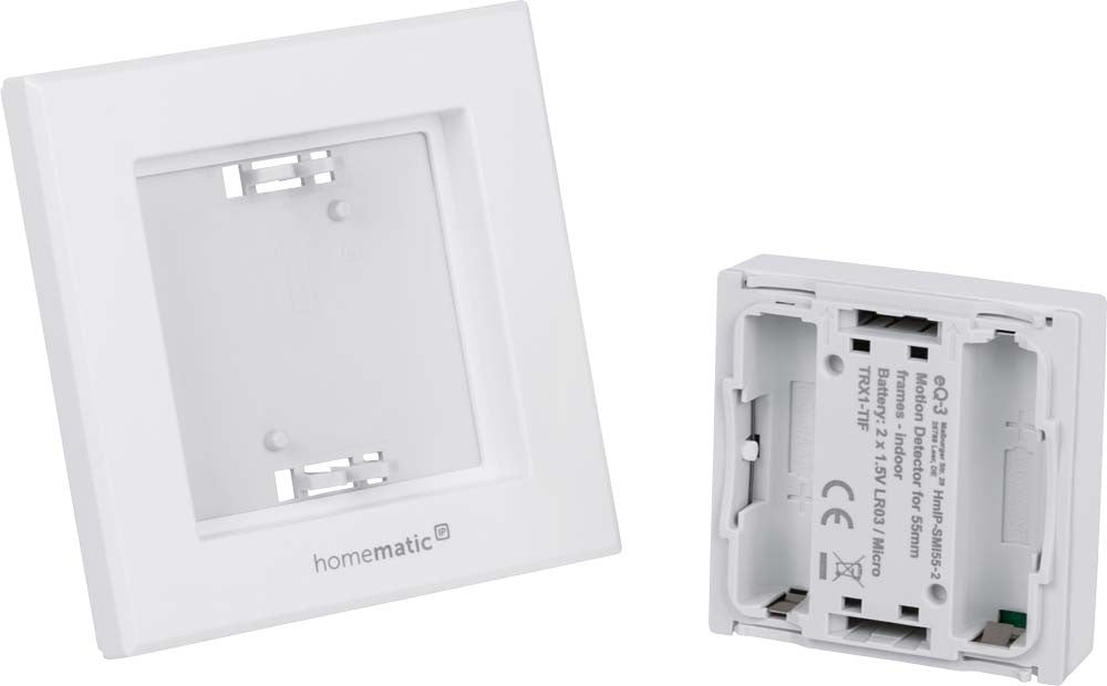 Homematic IP Bewegungsmelder für 55er Rahmen – innen HmIP-SMI55-2
