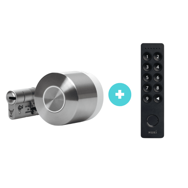 Nuki Bundle: Smart Lock Ultra + Keypad 2 mit Fingerprint